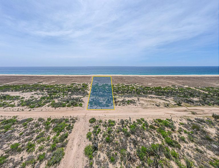 Beachfront – Land for sale in Agua Blanca, Todos Santos North (Las Playitas / Agua Blanca)