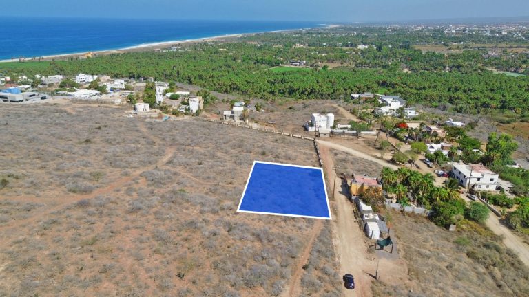 Lot 19 – Land for sale in La Poza, Todos Santos