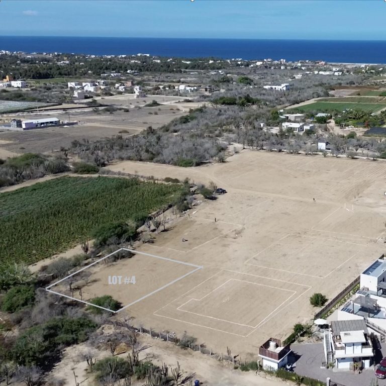 Lot 4 – Land for sale in Gallo 64, El Pescadero