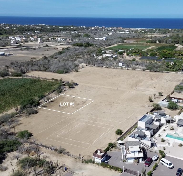 Lot 5 – Land for sale in Gallo 64, El Pescadero