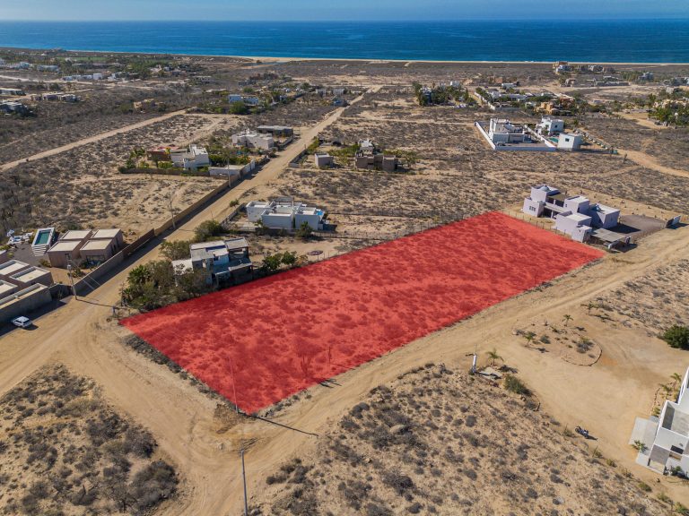 Torote Corner Lot – Land for sale in El Posito, Todos Santos