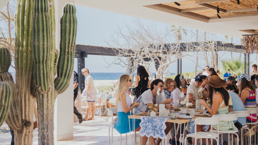 Kimpton Mas Olas · restaurants & bar — Lunch between cacti and sea