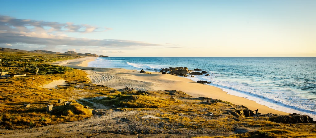 The Pacific horizon from Todos Santos