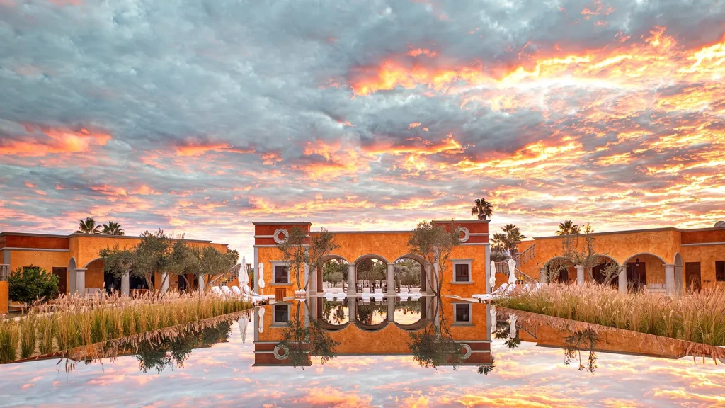 Villa Santa Cruz — Villa Santa Cruz at sunset